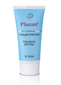 Плацентарная гель-маска для лица Plazan